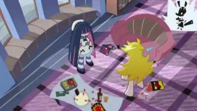Forgot about how crazy this was! 🤣🤣🤣 [Panty & Stocking With Garter Belt]