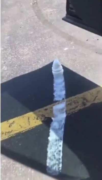 This ice-cream just left.