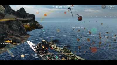 Saving private atago ( sorry for bad quality)