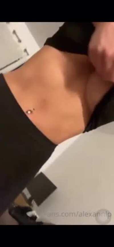 A long hard days work then I get to go home an shoot my ropes for Alex Ann