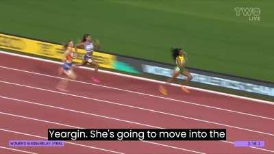 Netherlands upsets Jamaica and Britain to win first ever women's 4x400m gold at the World Championships