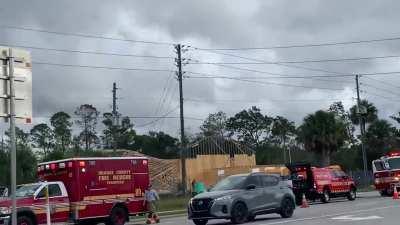Building collapse on Colonial in East Orange County