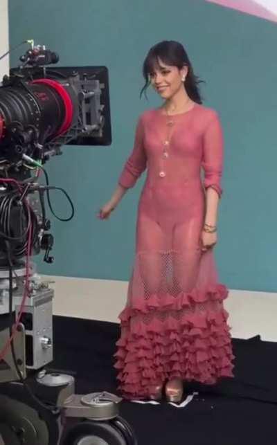 Behind the scenes of Dior photoshoot