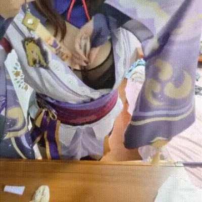 Tell her she can't cook and you will perish