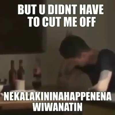 You didnt have to do my man like that