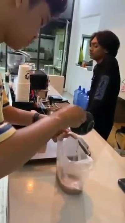 Just drink it like normal people