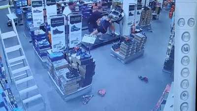 WCGW when you try to save your kid from a treadmill