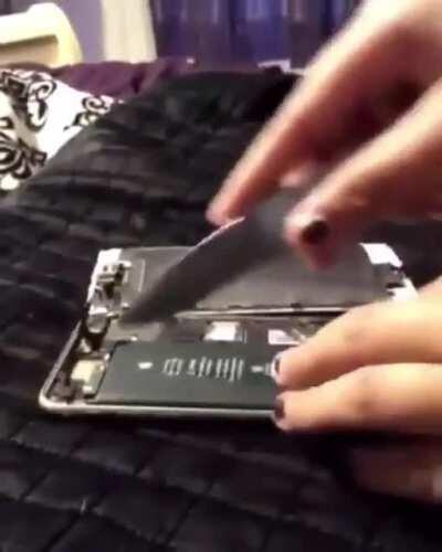 What could go wrong if I “fixed” this broken phone?