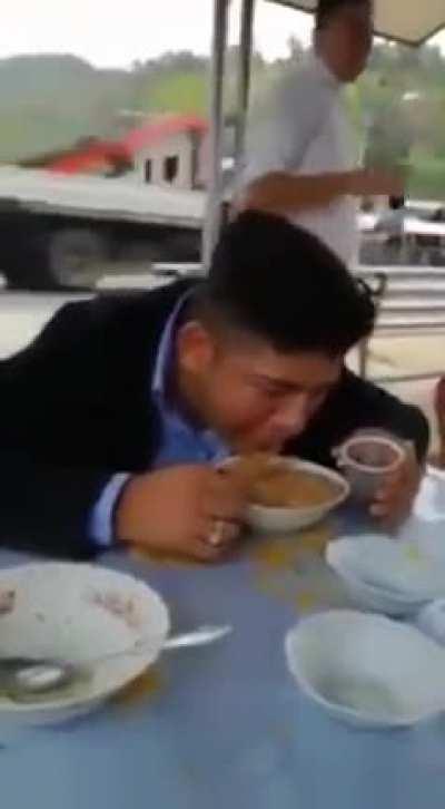 Refilling the noodle bowl