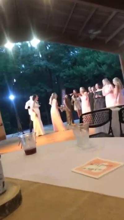 A man never ran so fast