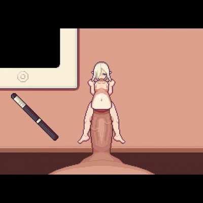 Pea sized girl getting a dick rammed into her