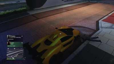 Did I just witness an attempted insurance fraud?