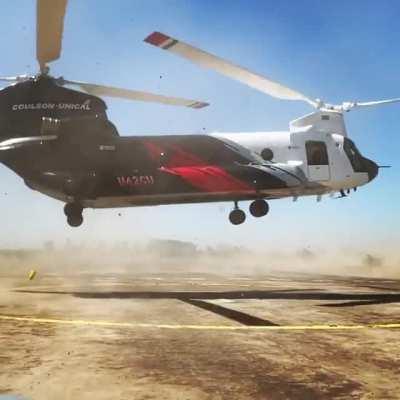 Firefighting in Chile this spring. I took a rock to the dome taking this. Enjoy.