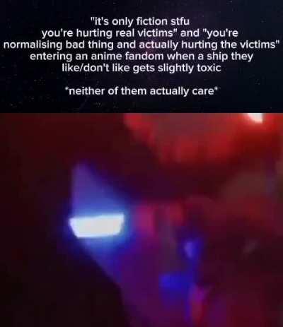 pushing an agenda is fun 