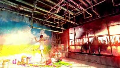 Better Tomorrow by Yuumei; Animated by mens59