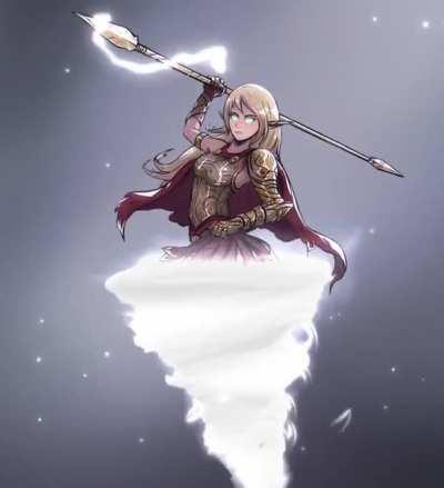 [ART] Animated Storm Cleric/Sorcerer, Valorin