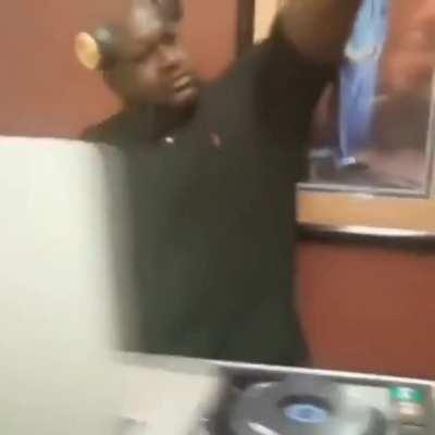 Everyone in the lobby after going loud: