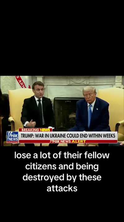 French President Macron’s response regarding the U.S. being compensated in Russia’s invasion of Ukraine