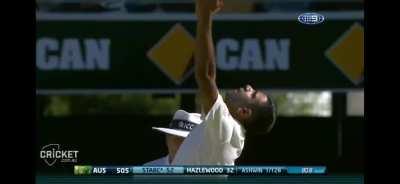 If u listen carefully , Dhoni says something like