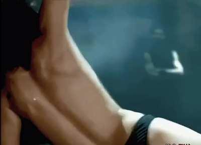 Jessica Biel in Powder Blue