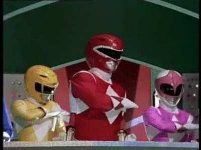 Blursed power rangers