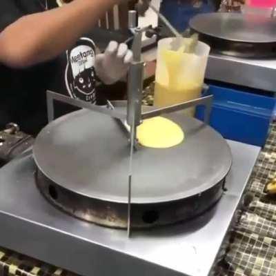 A crepe maker, also looks smooth af