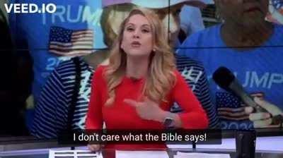 Ana Kasparian, a news anchor, went on a rant and gave national television her take on the place of religion in politics