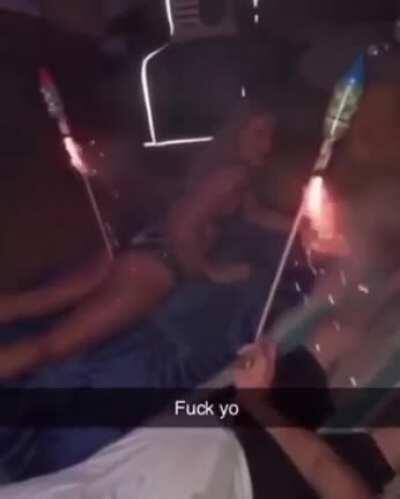 WCGW Testing out the new Rocket Tushy launcher