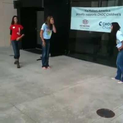 WCGW doing sports in tight pants