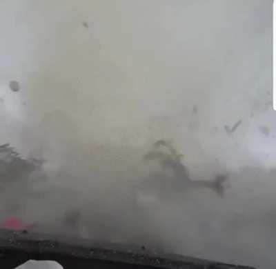 Well there was a car there....