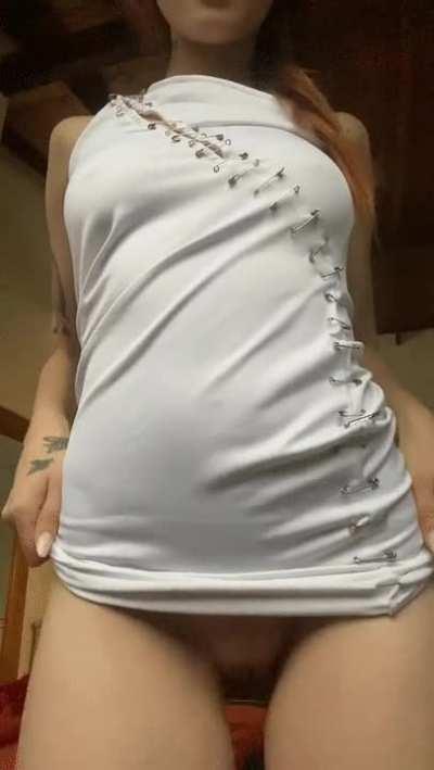 I don't know if it's weird that I can only focus on myself while naked