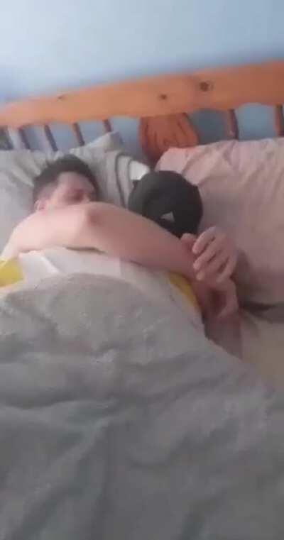 To cuddle with gf