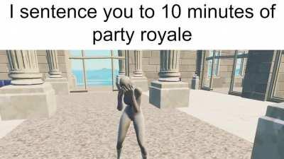 No please, anything but that!