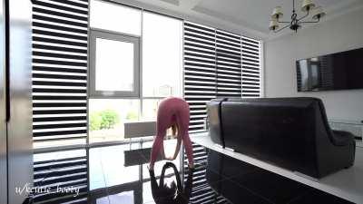 I wonder if my brother wants to fuck me when I am doing yoga in front of him