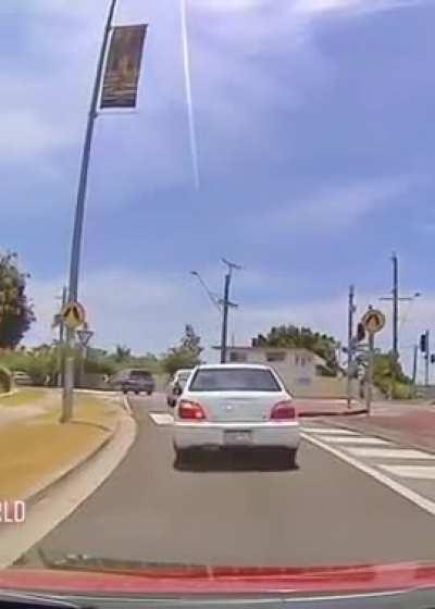 To be involved in road rage