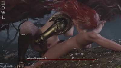 When the boss utterly out matches you the best option is to not struggle too hard and let her do whatever she desires (HowlSFM)