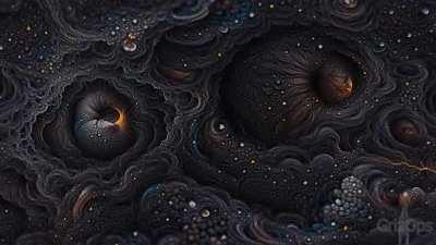 Flying in space under the influence of a good vibe