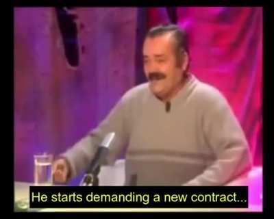 Me explaining to my DoF how we are competing for the PL title with only 1/3rd the wages of the rivals