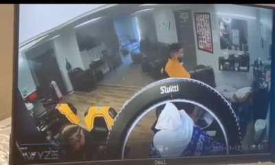 Shooting favorite barber