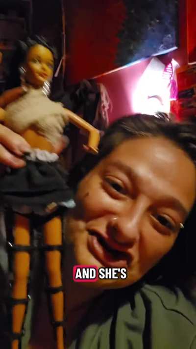 Representation matter. I made a ME barbie!