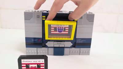 I made Awesome Mix cassettes for Soundwave