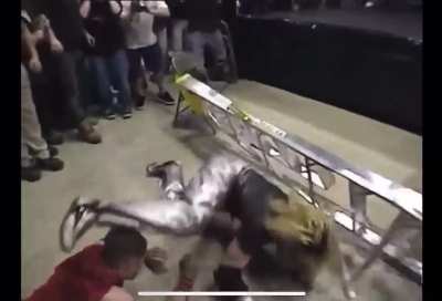 Went a little too hard on the dismount