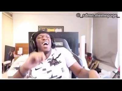 McGregor reacting to Jake Paul’s threat video