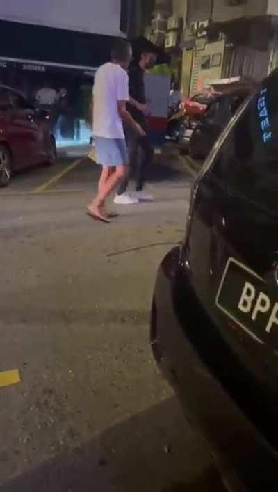 when you get busted in bangsar by amma and appa 👽