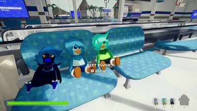 I modded my Martlet Plushie models into a game