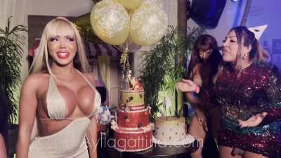 My TS friends and I made a surprise for my sister