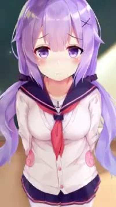 Live Wallpaper: Azur Lane Unicorn wanna me touch her head