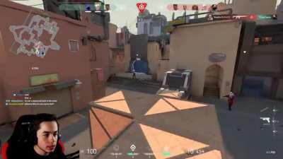 A streamer caught the sweetest ace i've ever had!