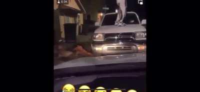 Man defends himself from 3 Puppies