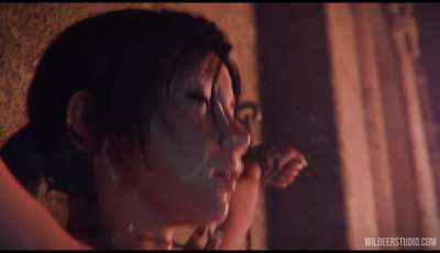 Working away at some lustful puzzles to claim the treasures within~ (WildeerStudio) [Tomb Raider]